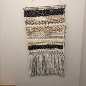 Handwoven Wall Hanging/Tapestry with Fringe